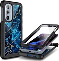 R2297  Nagebee Moto Edge Phone Case Sapphire