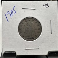 1905 LIBERTY V NICKEL