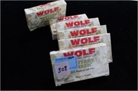 120 ROUNDS WOLF MILITARY CLASSIC .223 REM AMMO