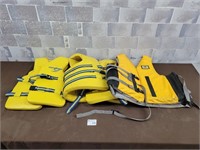 3 Life jackets