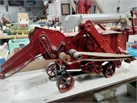 Homemade model threshing machine 22 x 15