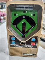 Mattel electronics handheld baseball game