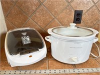 Crockpot & lean mean fat grilling machine