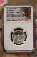 Ultra cameo silver quarter