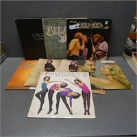 Vinyl Records in Sleeves