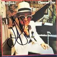 Elton John Autographed CD Liner Notes