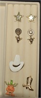 Texas Style Costume Brooches & Earrings