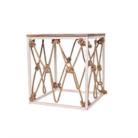 Décor Therapy Laurel Mango Wood Console Table
