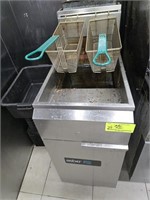 ASBER DEEP FRYER W/ SIDE GUARD