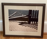 Framed Beachside Print