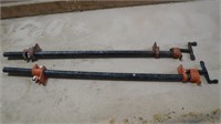 2-36" Pipe Clamps