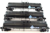 LIONEL ADM SCALE TANK CAR 3-PACK