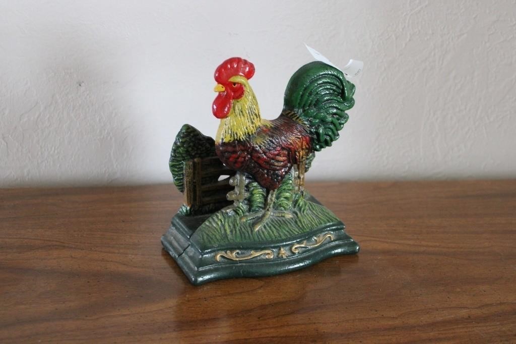 Cast iron rooster