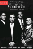 New LOT of 5 Goodfellas - Movie Poster (24 x 36 in