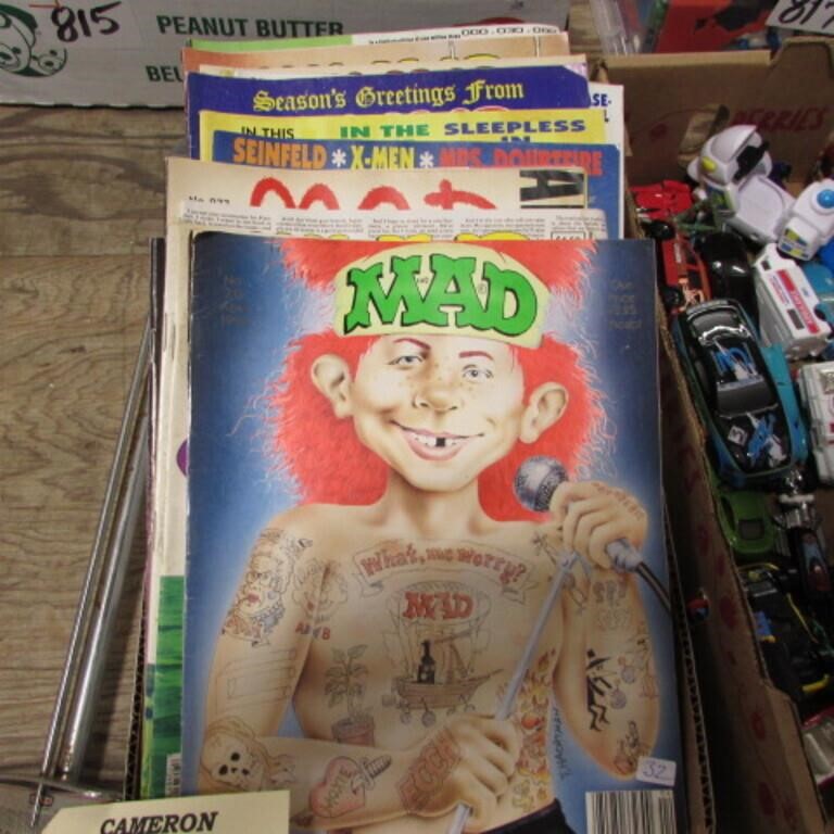 BOXOF MAD MAGAZINES