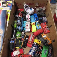 BOX OF ASST TOY CARS