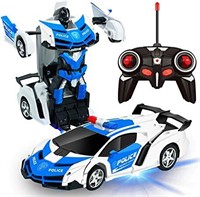 AMENON Remote Control Transform Car Robot Toy