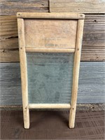 Antique Glass Washboard Small Size