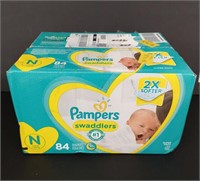 New Pampers swaddlers newborn diapers