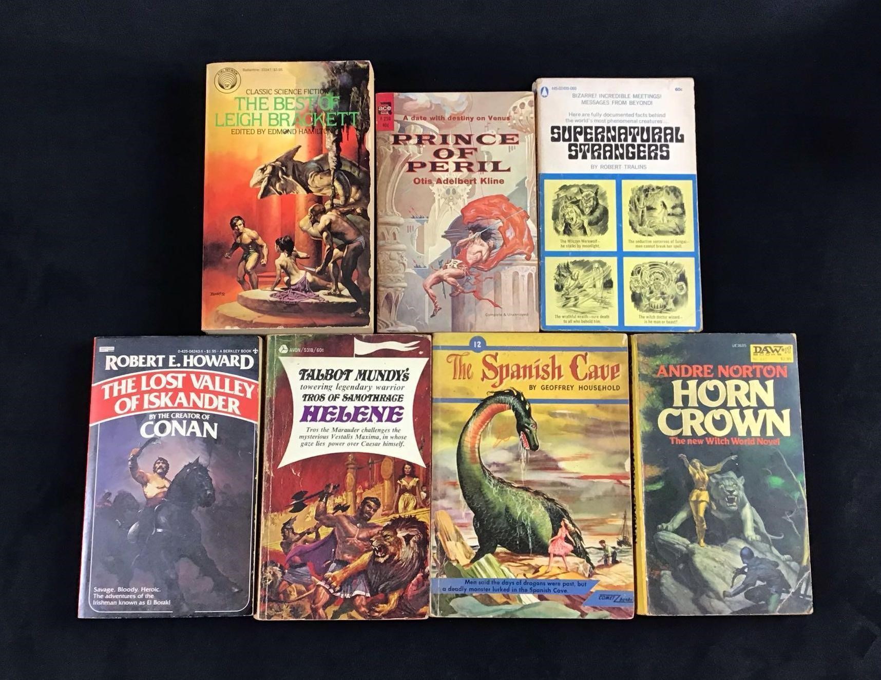 Vintage Robert Tralins Andre Norton Robert Howard