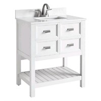 New CANVAS Gibsons 2-Drawer Bathroom Vanity, White