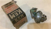 Vintage KEM Dur-A-Phram Fuel Pump
