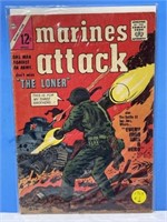 Comic - Marines Attack #1 By Charlton 1964
