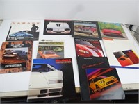 Lot of Assorted Vintage Car Dealer Brochures