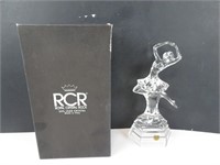 RCR Lead Crystal Ballerina Statue