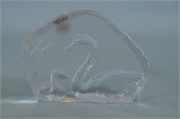 Cristal  d' Arques Genuine Lead Crystal  Swan