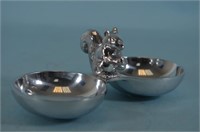 Mariposa Squirrel Nut Serving Dish