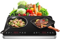 COOKTRON Double Induction Cooktop Burner