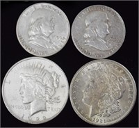 Coin Lot - 1921s Morgan Silver Dollar,