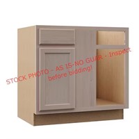 Assembled Blind Corner Base Cabinet 36x24x34in