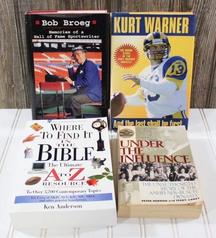Kurt Warner, Bob Broeg, & Other Books