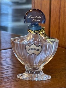 Vintage Shalimar Perfume Bottle