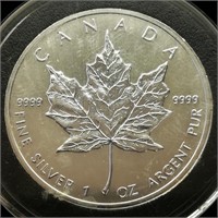 2013 CANADA $5 SILVER COIN MAPLE LEAF