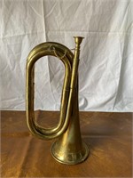 Brass Vintage war bugle