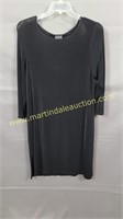 Citiknits Black Dress Long Sleeves Size Large