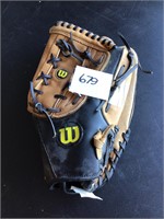 Adult or teen Wilson baseball softball glove