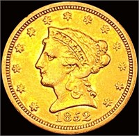 1852-O $2.50 Gold Quarter Eagle