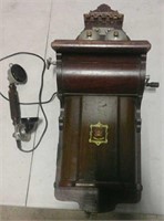 Jydsk Early 1900's vintage crank phone