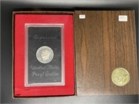 1971 Proof Ike Dollar in original Brown Box