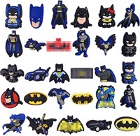29 PCS batman Cartoon Croc Charms