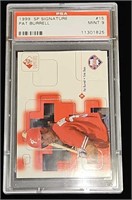 Pat Burrell 1999 SP Signature Rookie -