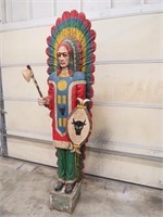 Wooden Indian Statue