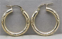 Sterling Silver earrings.
