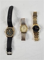 Lot Of 3 Wristwatches - Timex Indiglo, Eclipse