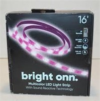 16' Bright Onn Multicolor LED Light Strip A6