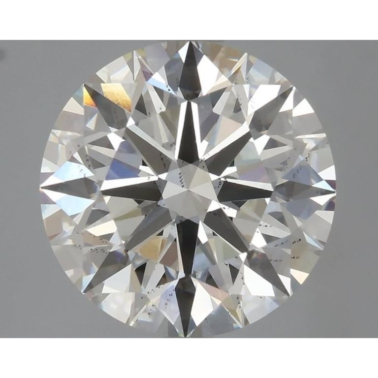 Igi Certified Round Cut 5.14ct Si2 Lab Diamond